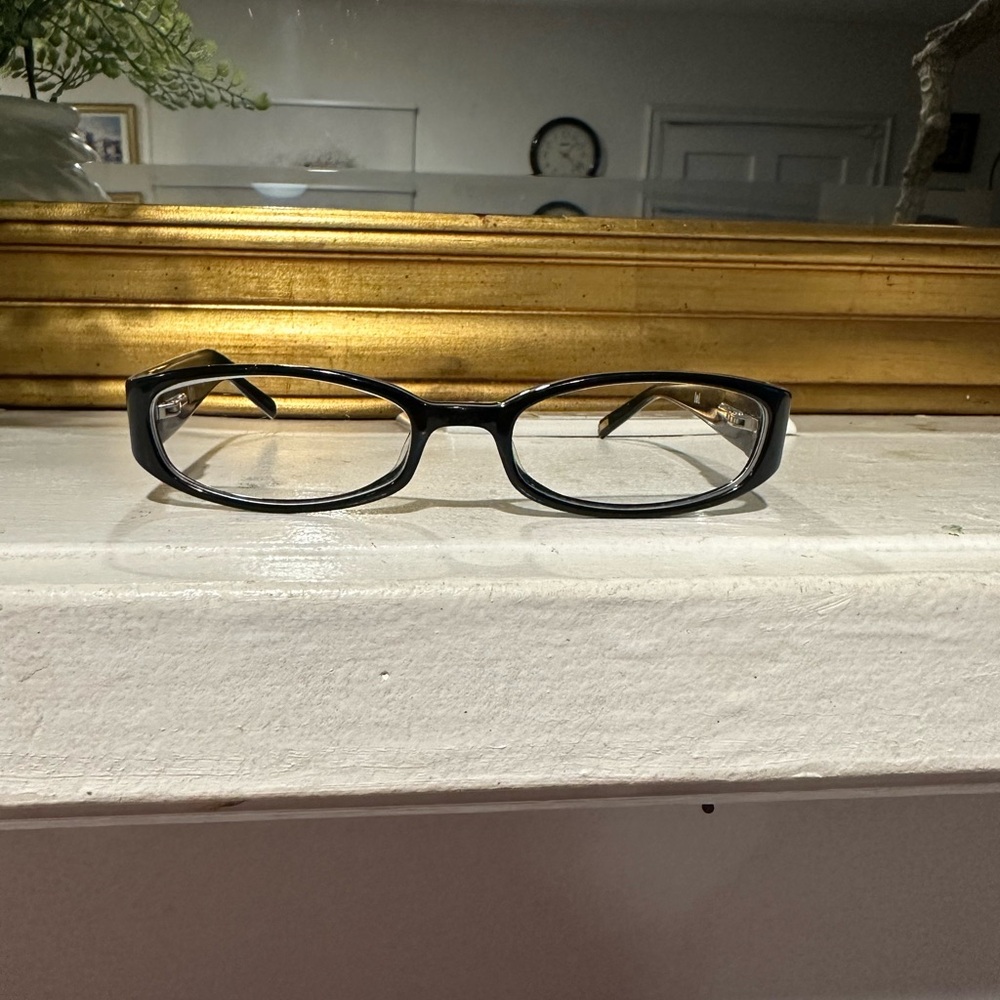Lei Black Rectangular Eyeglasses Frames - image 1